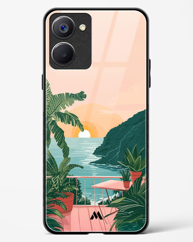 Coastal Calm Glass Case Phone Cover (Realme)