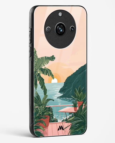 Coastal Calm Glass Case Phone Cover (Realme)