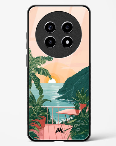 Coastal Calm Glass Case Phone Cover (Realme)