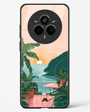Coastal Calm Glass Case Phone Cover (Realme)