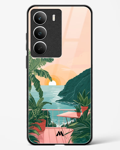 Coastal Calm Glass Case Phone Cover (Realme)