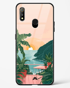 Coastal Calm Glass Case Phone Cover (Realme)