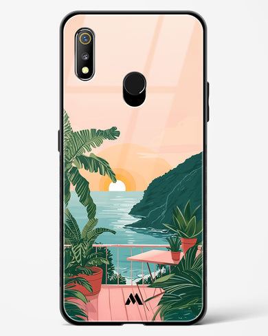 Coastal Calm Glass Case Phone Cover (Realme)