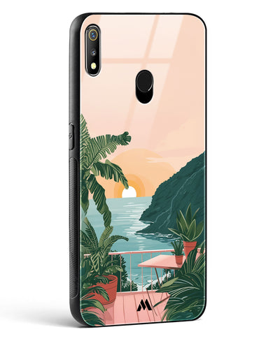 Coastal Calm Glass Case Phone Cover (Realme)