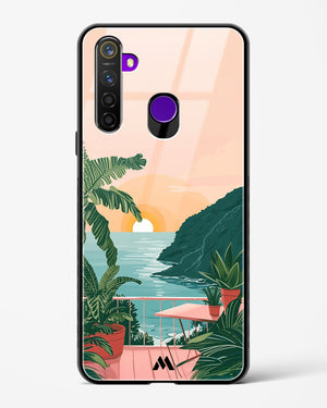 Coastal Calm Glass Case Phone Cover (Realme)