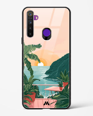 Coastal Calm Glass Case Phone Cover (Realme)