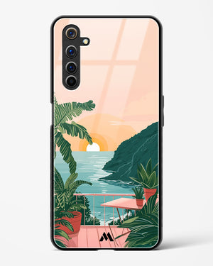 Coastal Calm Glass Case Phone Cover (Realme)