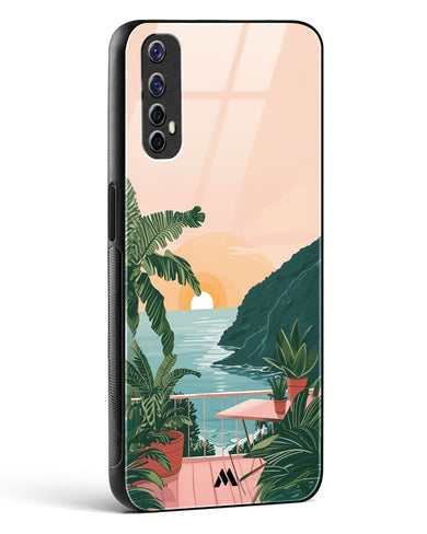 Coastal Calm Glass Case Phone Cover (Realme)