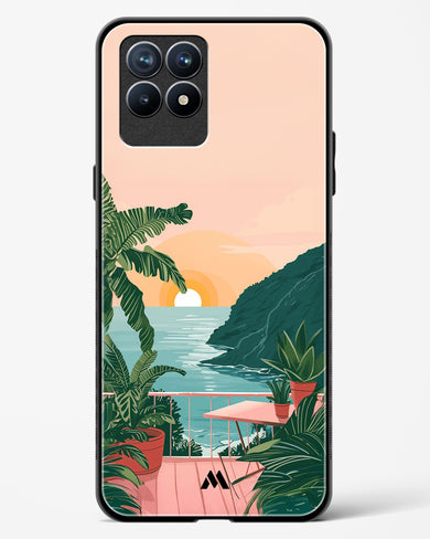 Coastal Calm Glass Case Phone Cover (Realme)