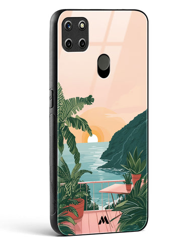 Coastal Calm Glass Case Phone Cover (Realme)