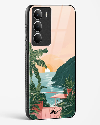 Coastal Calm Glass Case Phone Cover (Realme)