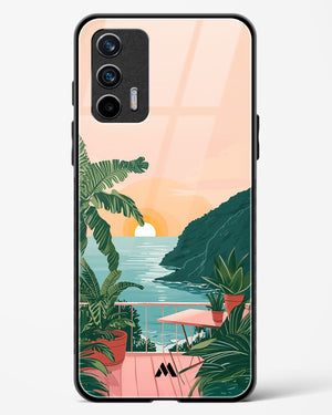 Coastal Calm Glass Case Phone Cover (Realme)