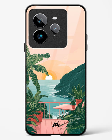 Coastal Calm Glass Case Phone Cover (Realme)