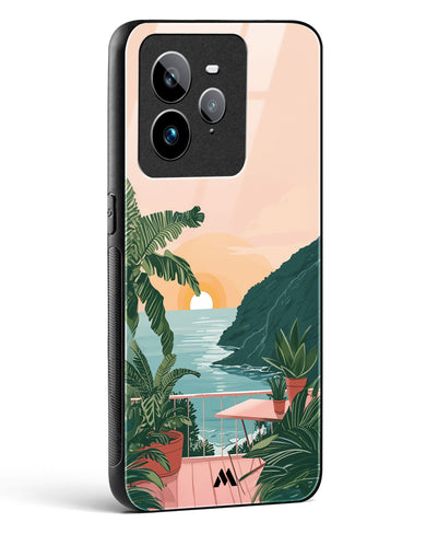 Coastal Calm Glass Case Phone Cover (Realme)