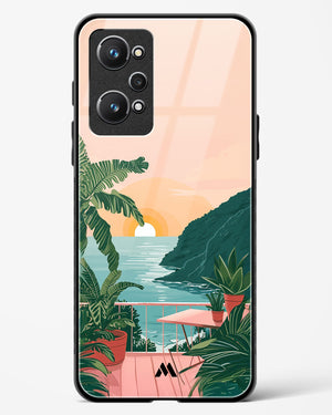 Coastal Calm Glass Case Phone Cover (Realme)