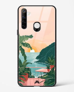 Coastal Calm Glass Case Phone Cover (Realme)