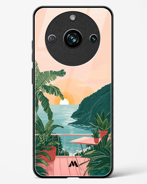 Coastal Calm Glass Case Phone Cover (Realme)