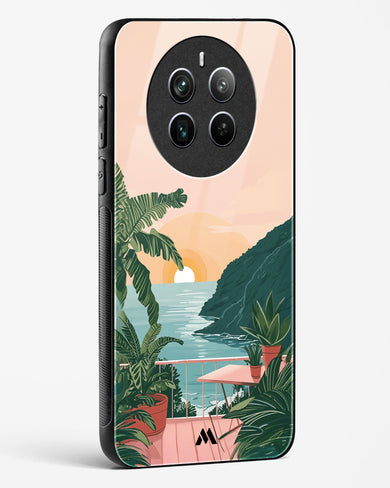 Coastal Calm Glass Case Phone Cover (Realme)