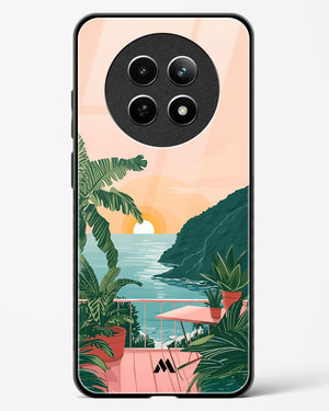 Coastal Calm Glass Case Phone Cover (Realme)