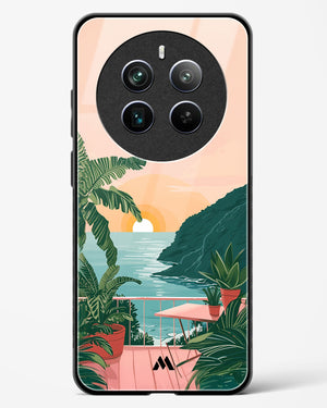 Coastal Calm Glass Case Phone Cover (Realme)