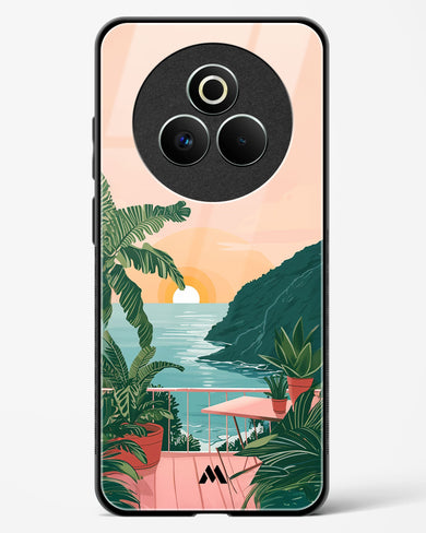 Coastal Calm Glass Case Phone Cover (Realme)