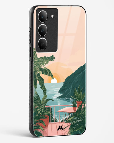 Coastal Calm Glass Case Phone Cover (Realme)