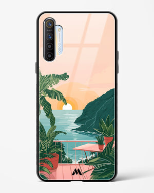 Coastal Calm Glass Case Phone Cover (Realme)
