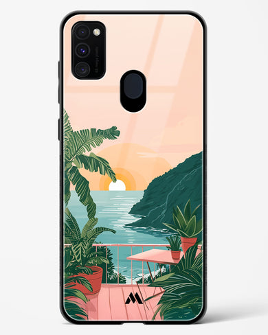 Coastal Calm Glass Case Phone Cover (Samsung)