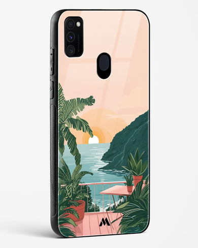 Coastal Calm Glass Case Phone Cover (Samsung)