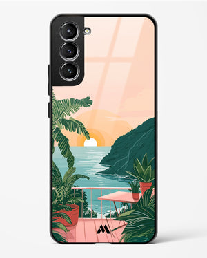 Coastal Calm Glass Case Phone Cover (Samsung)