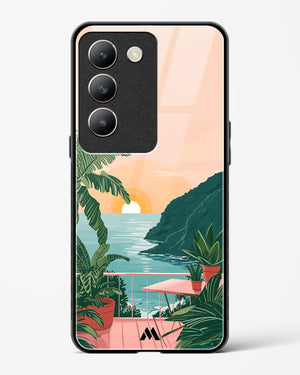 Coastal Calm Glass Case Phone Cover (Vivo)