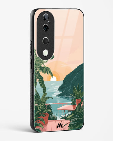 Coastal Calm Glass Case Phone Cover (Vivo)