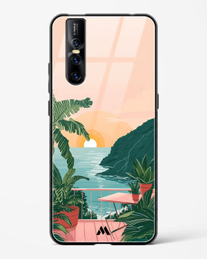 Coastal Calm Glass Case Phone Cover (Vivo)