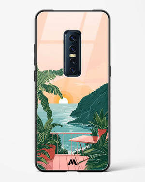 Coastal Calm Glass Case Phone Cover (Vivo)