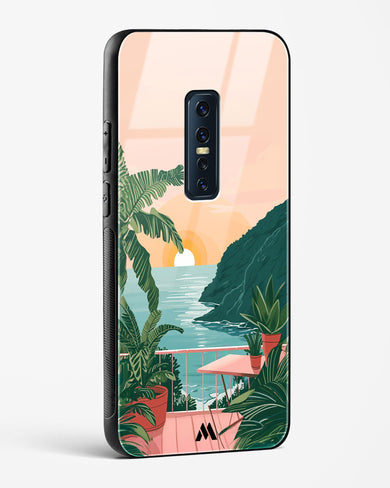 Coastal Calm Glass Case Phone Cover (Vivo)