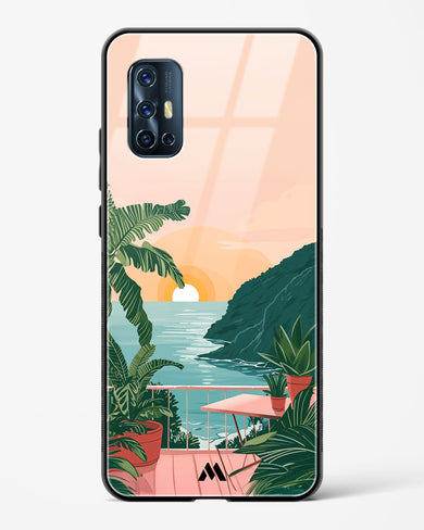 Coastal Calm Glass Case Phone Cover (Vivo)