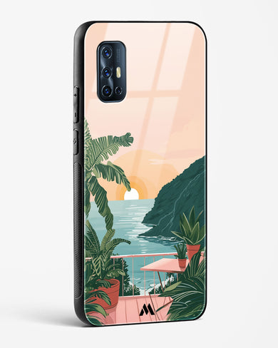 Coastal Calm Glass Case Phone Cover (Vivo)