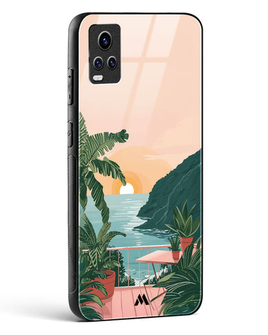 Coastal Calm Glass Case Phone Cover (Vivo)