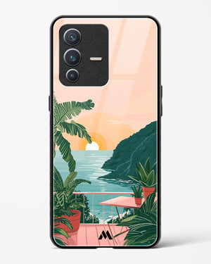 Coastal Calm Glass Case Phone Cover (Vivo)