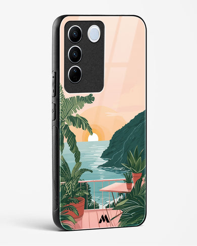Coastal Calm Glass Case Phone Cover (Vivo)