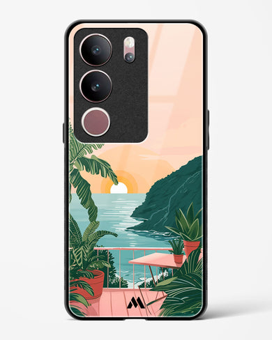 Coastal Calm Glass Case Phone Cover (Vivo)