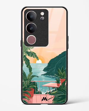 Coastal Calm Glass Case Phone Cover (Vivo)