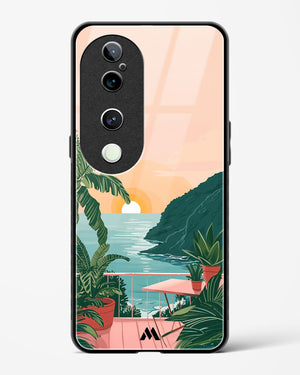 Coastal Calm Glass Case Phone Cover (Vivo)