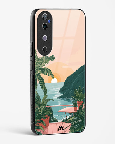 Coastal Calm Glass Case Phone Cover (Vivo)