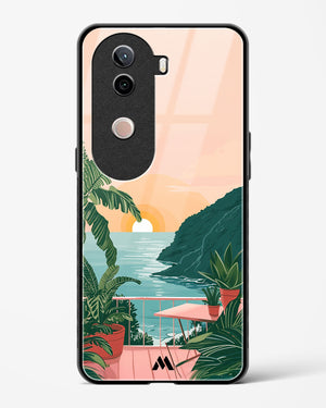 Coastal Calm Glass Case Phone Cover (Vivo)