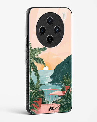 Coastal Calm Glass Case Phone Cover (Vivo)