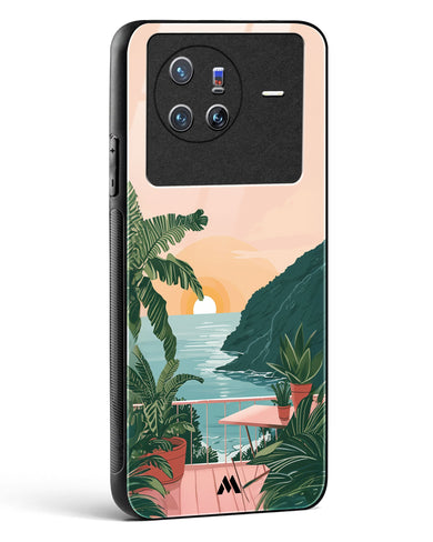Coastal Calm Glass Case Phone Cover (Vivo)
