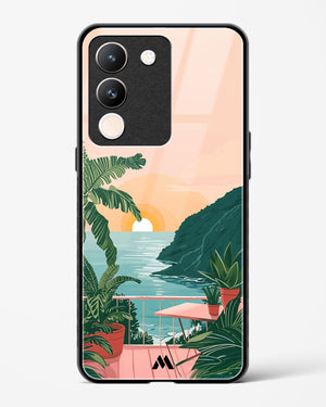 Coastal Calm Glass Case Phone Cover (Vivo)