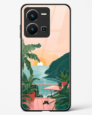 Coastal Calm Glass Case Phone Cover (Vivo)