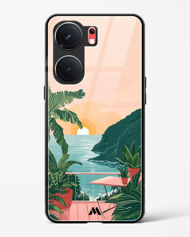 Coastal Calm Glass Case Phone Cover (Vivo)